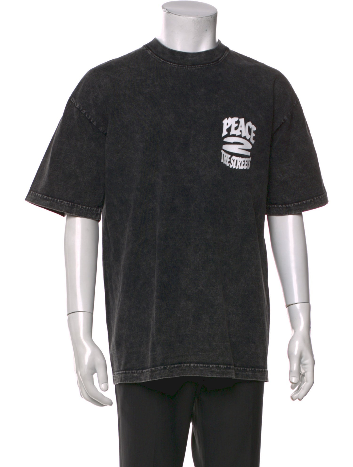 Supervsn Graphic Print Crew Neck T-Shirt