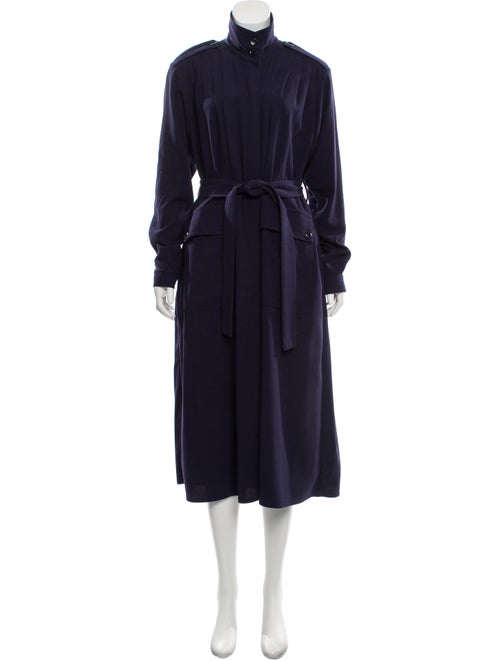Rodebjer Belted Midi Dress Navy