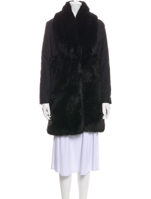 Rodebjer Faux Fur Coat Black