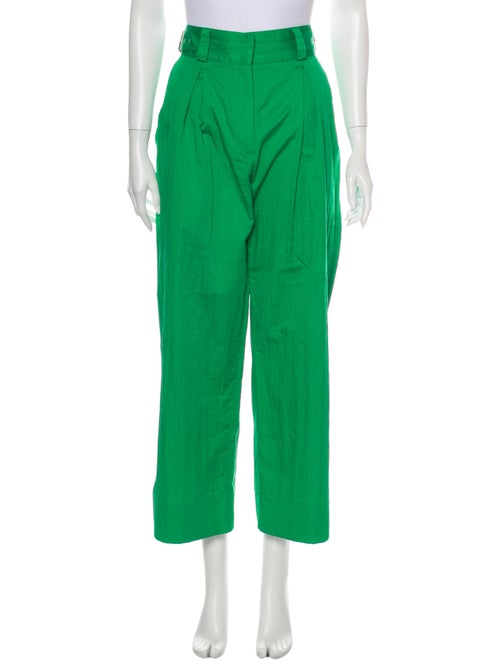 Rodebjer Wide Leg Pants Green