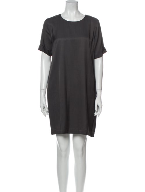 Rodebjer Crew Neck Mini Dress Grey