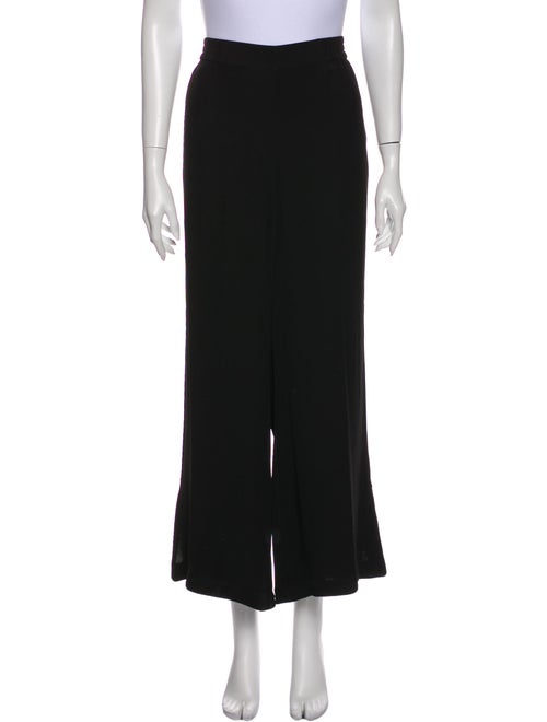 Rodebjer Wide Leg Pants Black