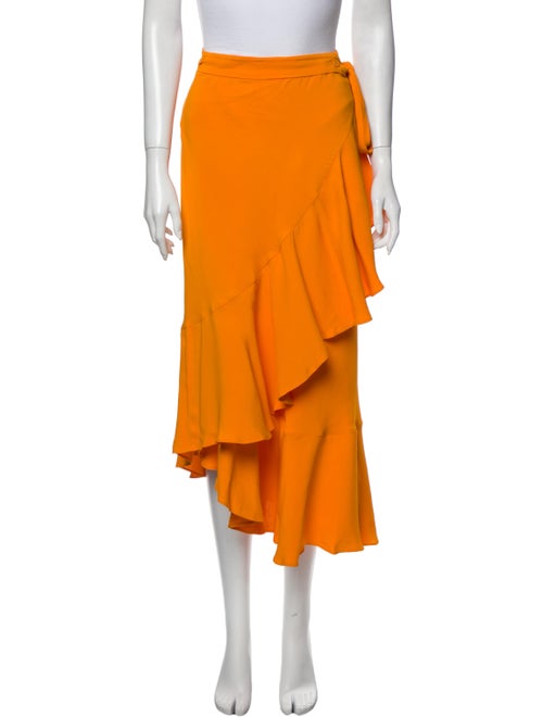 Rodebjer Midi Length Skirt Orange