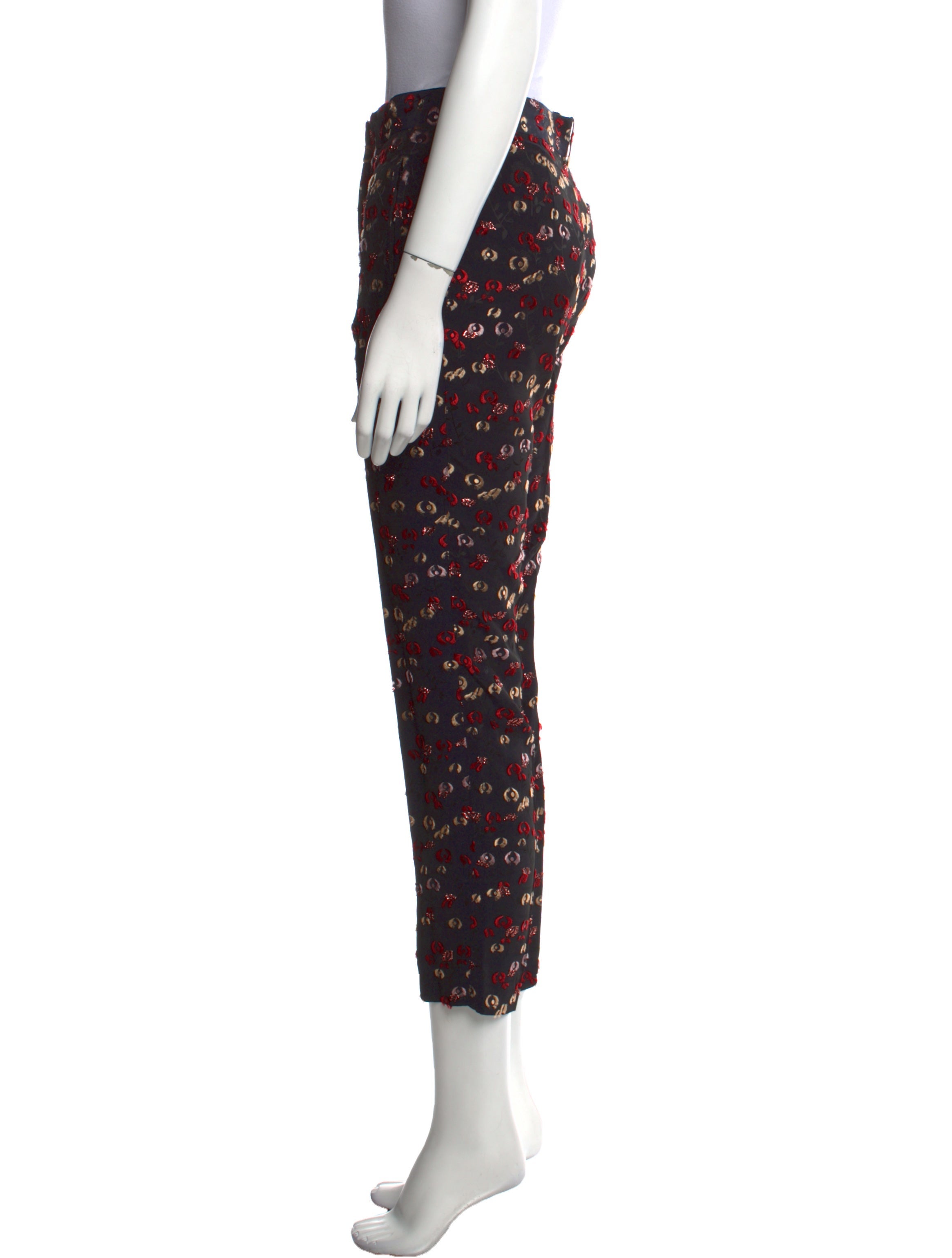 Rodebjer Printed Straight Leg Pants