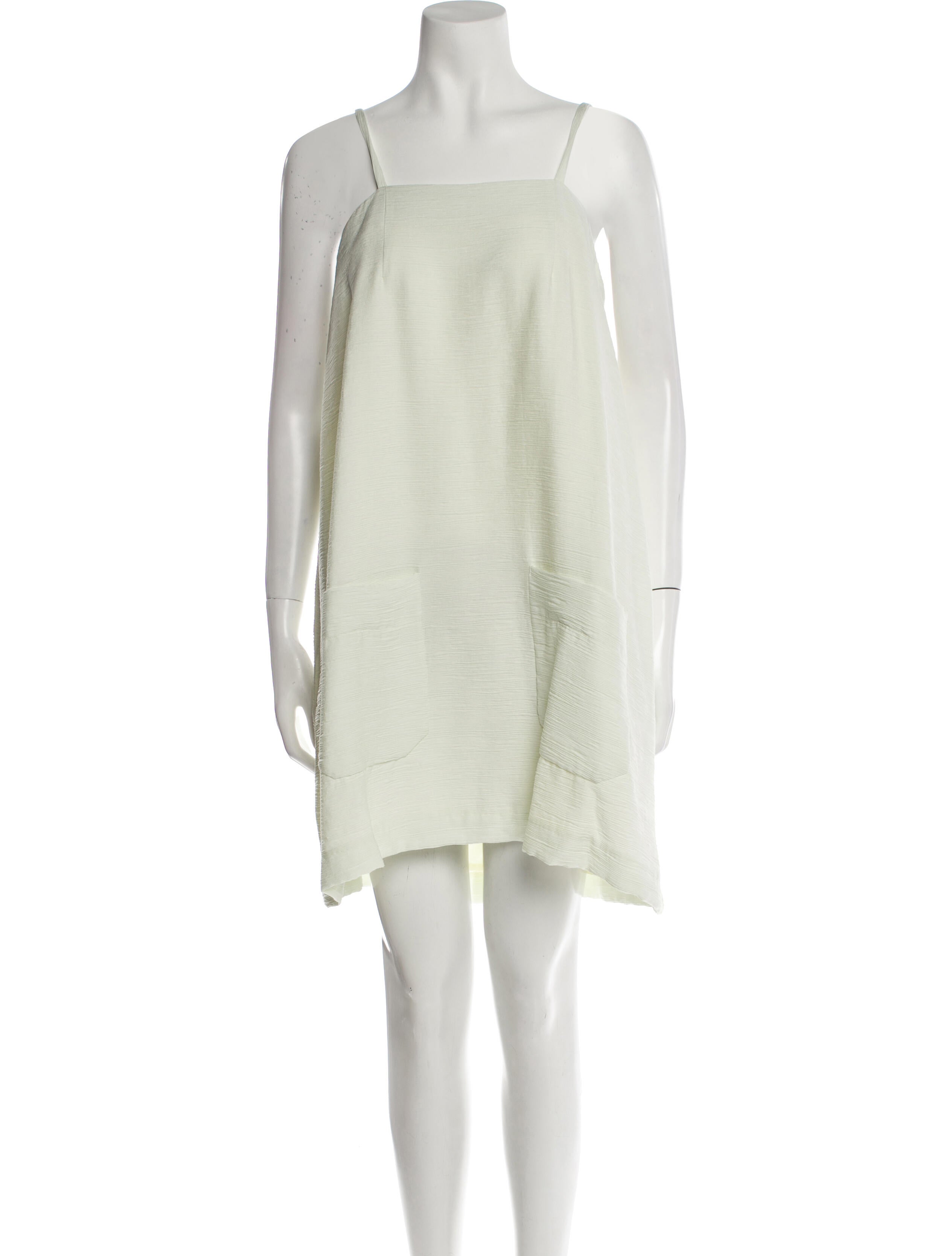 Rodebjer Square Neckline Mini Dress