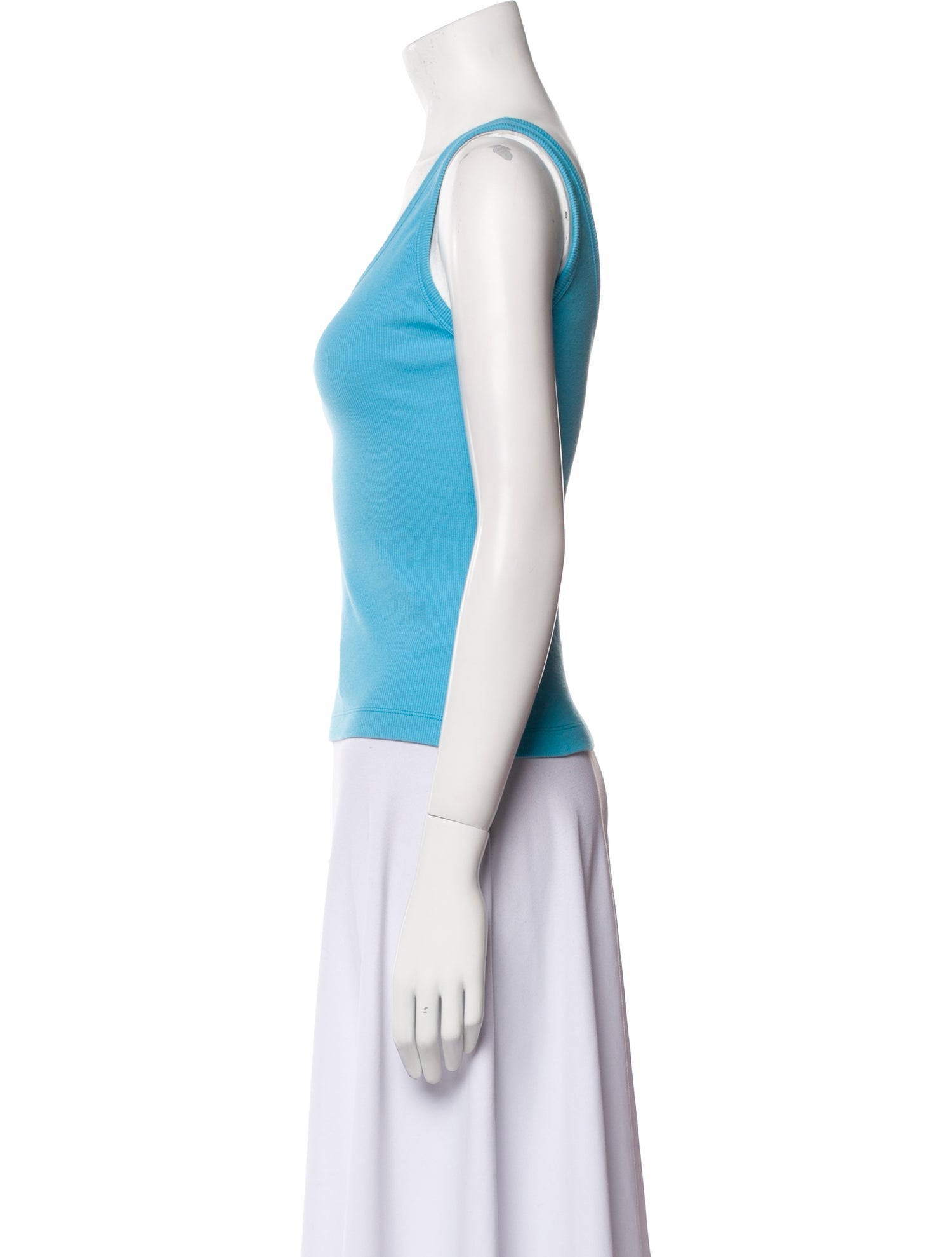Rodebjer One-Shoulder Sleeveless Crop Top