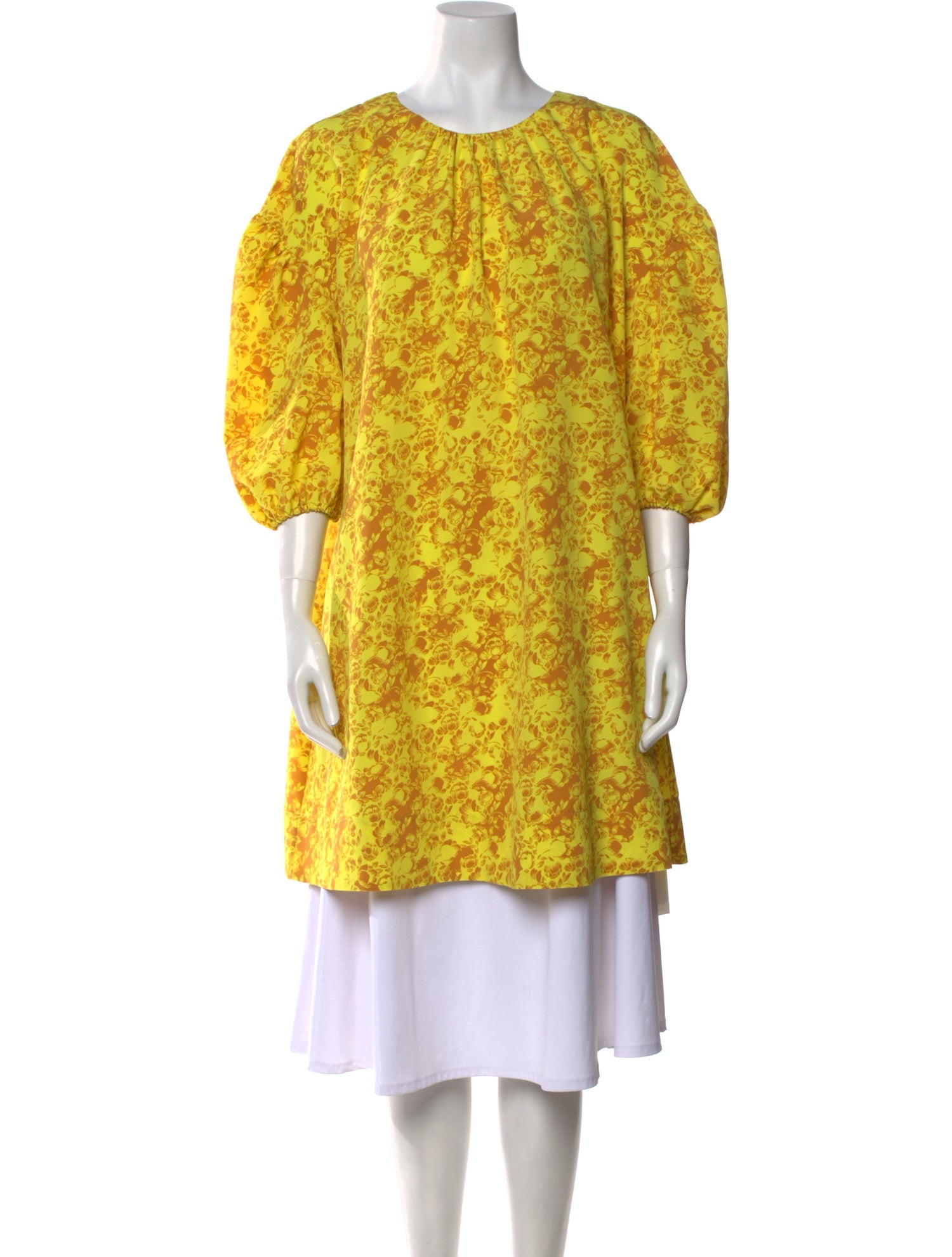 Rodebjer Floral Print Crew Neck Tunic