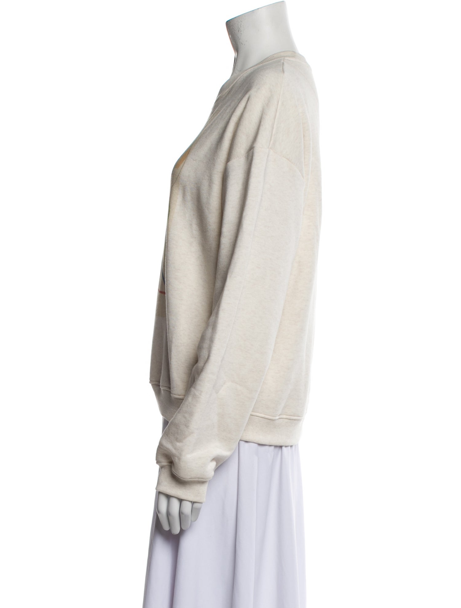 Rodebjer Graphic Print Crew Neck Sweater