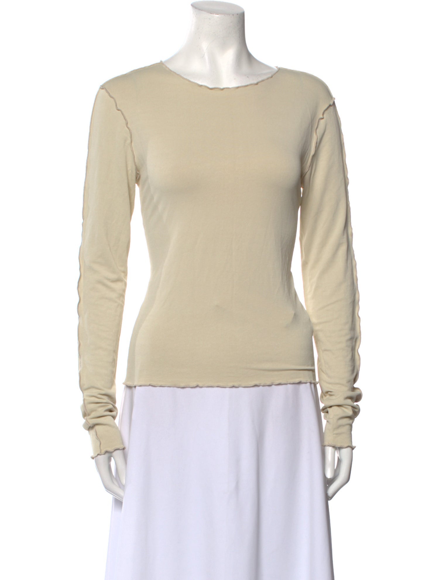 Rodebjer Bateau Neckline Long Sleeve Top