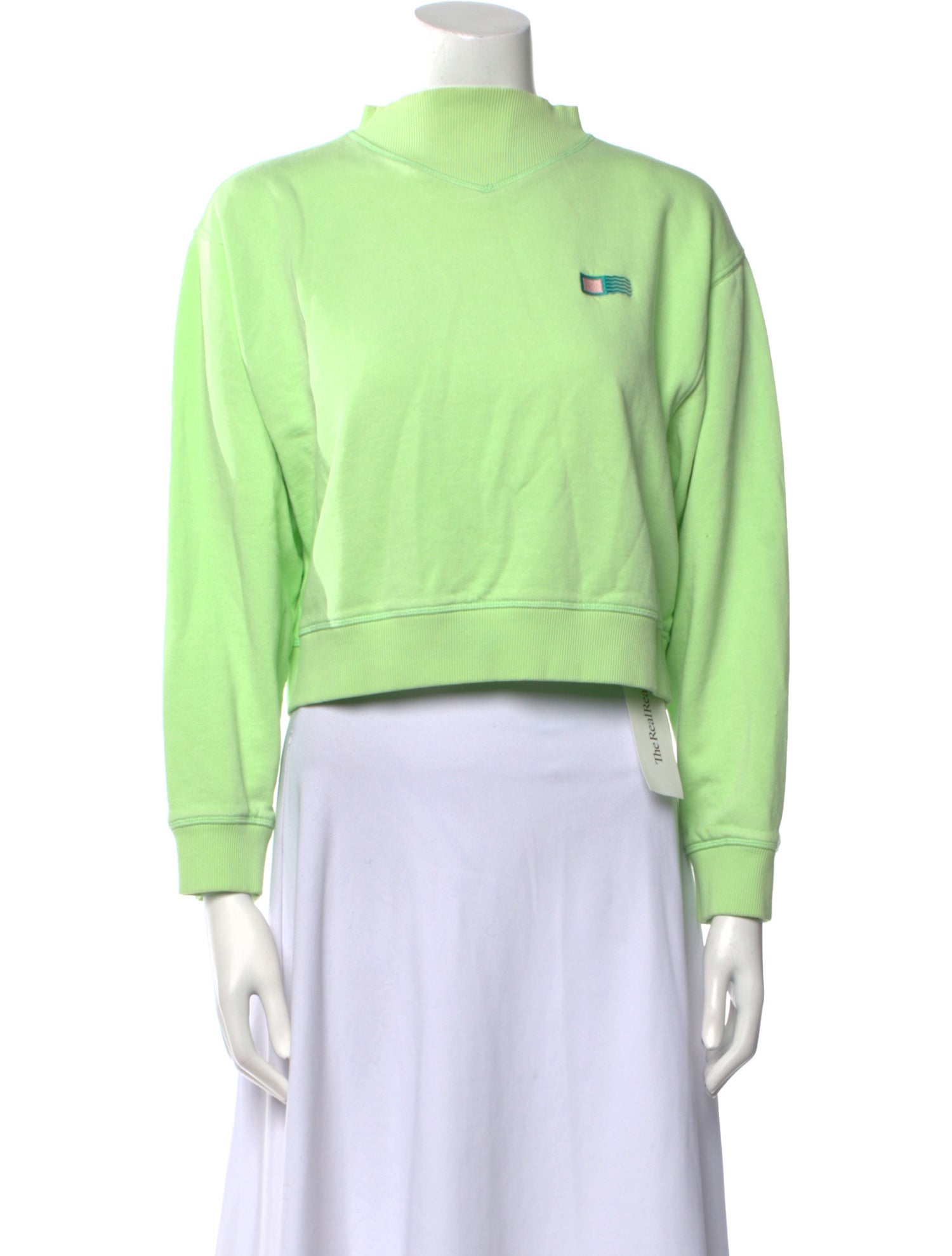 Rodebjer Mock Neck Long Sleeve Sweatshirt