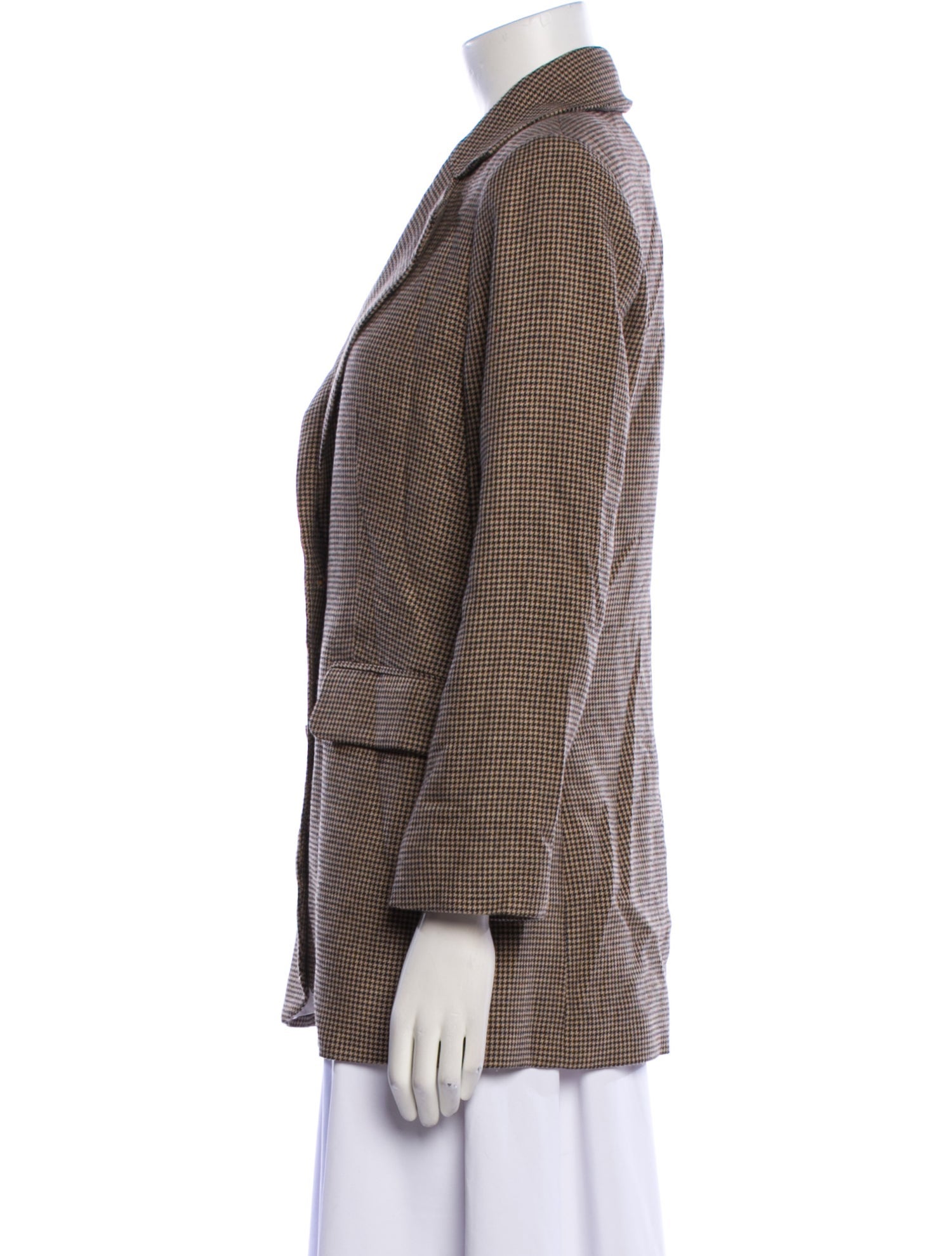 Rodebjer Plaid Print Blazer