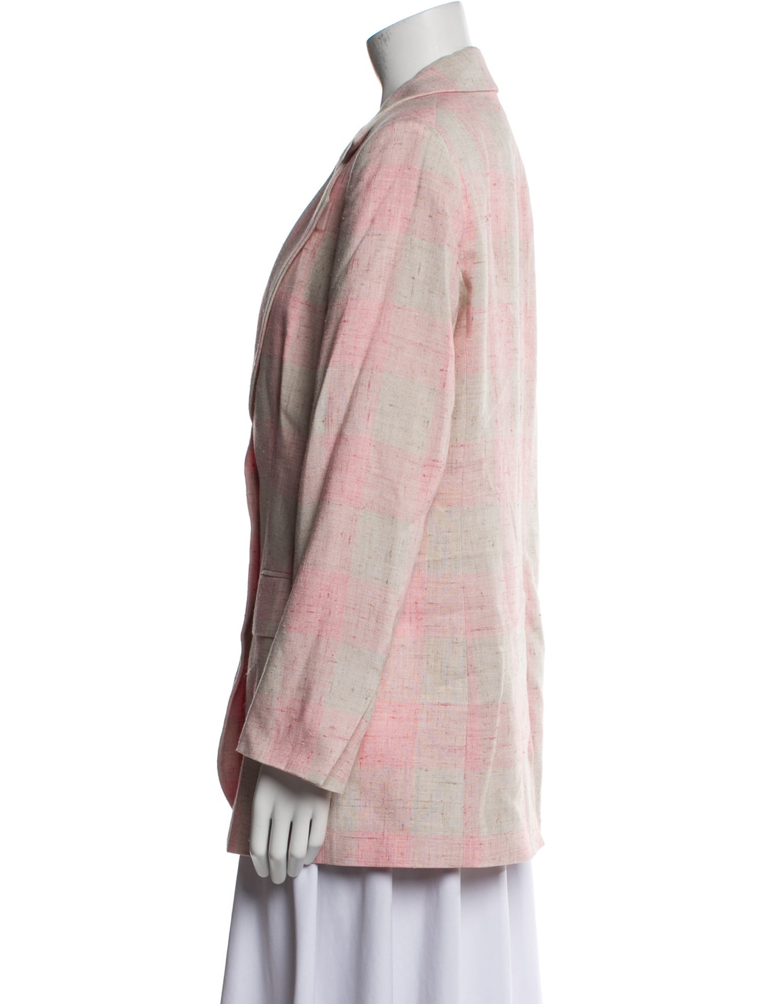 Rodebjer Plaid Print Blazer