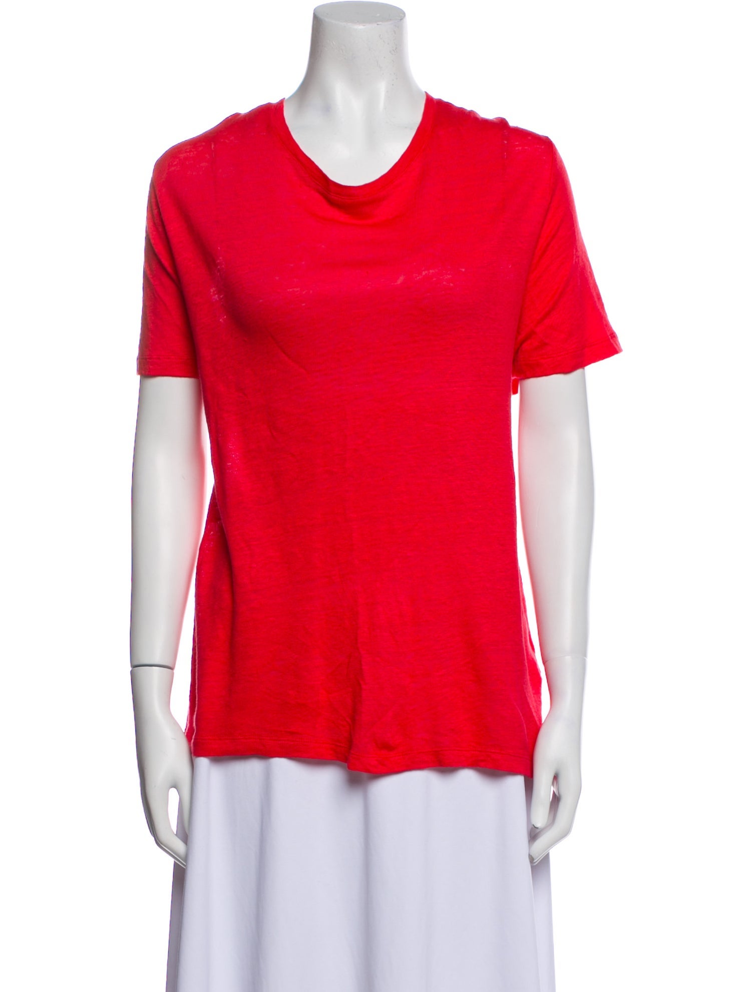 Rodebjer Linen Crew Neck T-Shirt