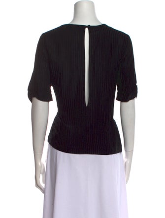 Rodebjer Scoop Neck Short Sleeve T-Shirt