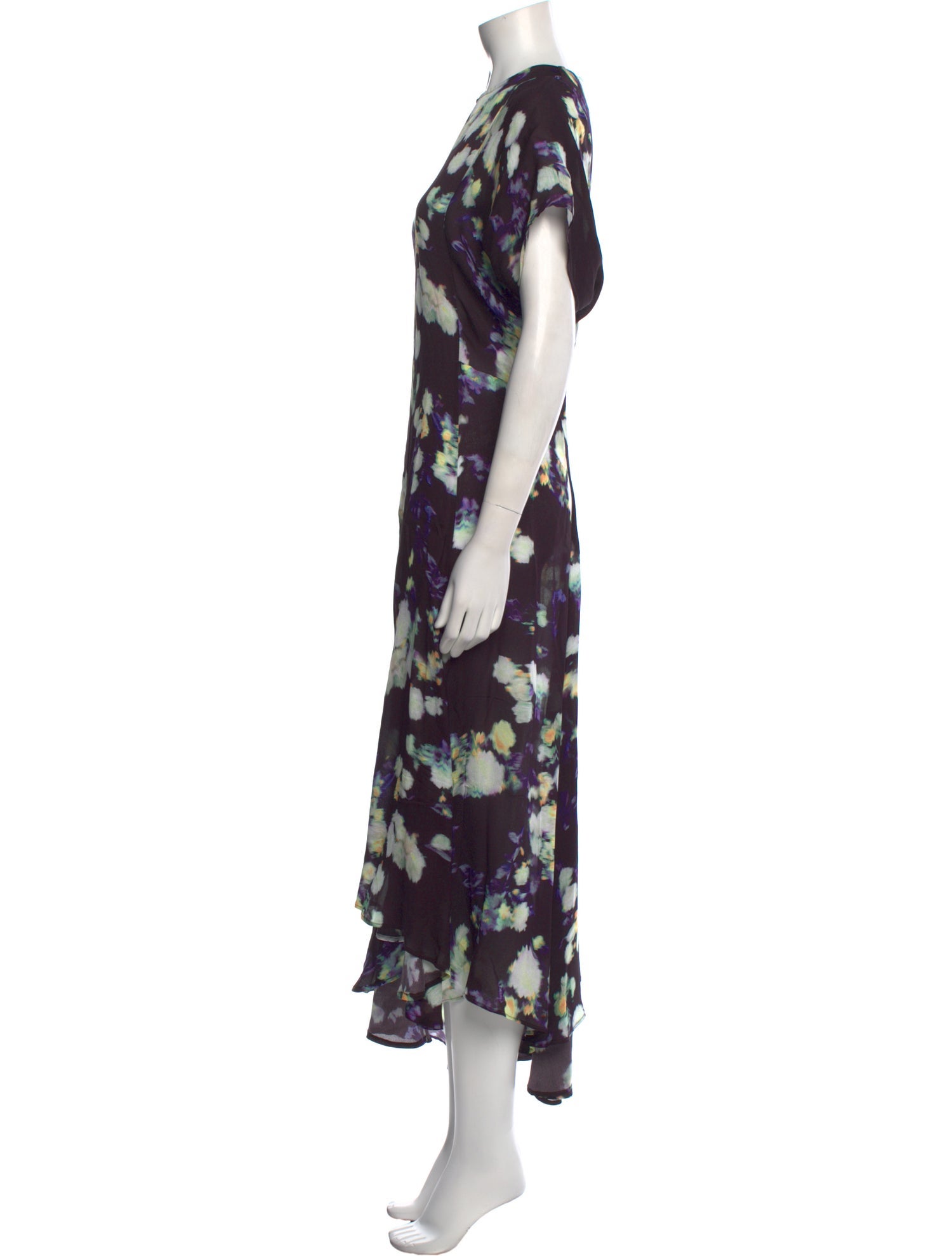 Rodebjer Floral Print Long Dress