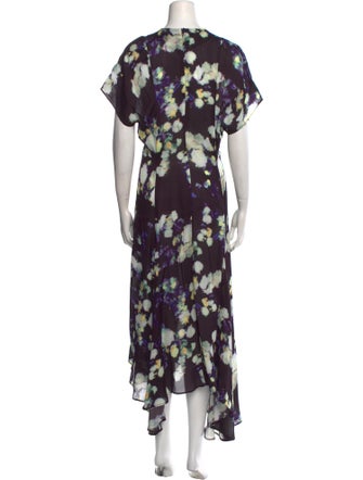 Rodebjer Floral Print Long Dress