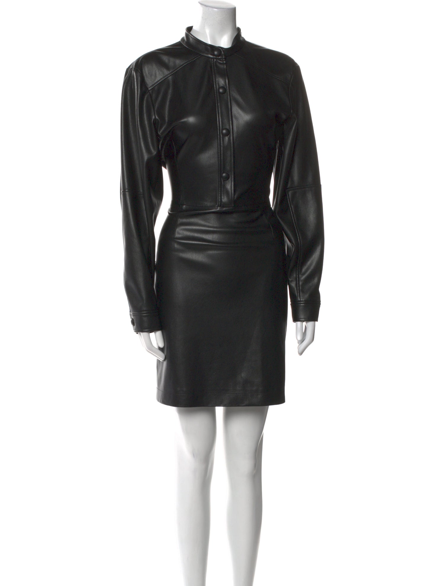 Rodebjer Mock Neck Mini Dress