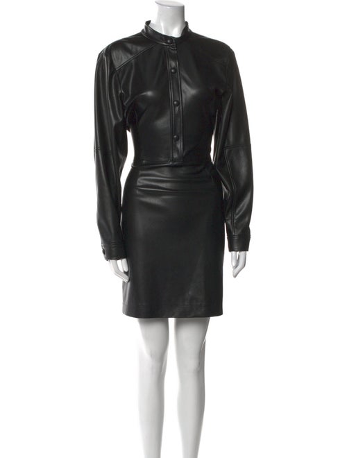 Rodebjer Mock Neck Mini Dress