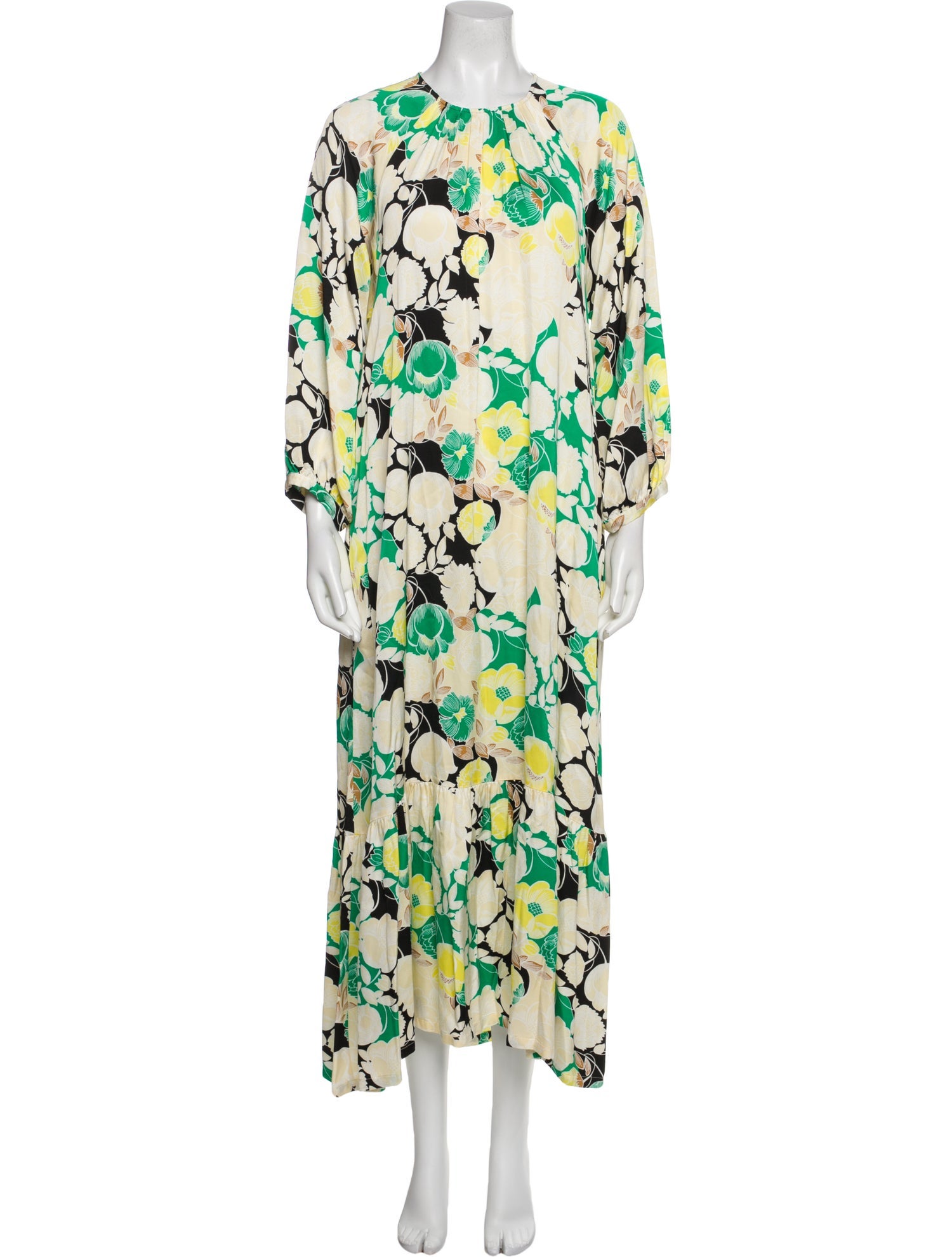 Rodebjer Floral Print Long Dress
