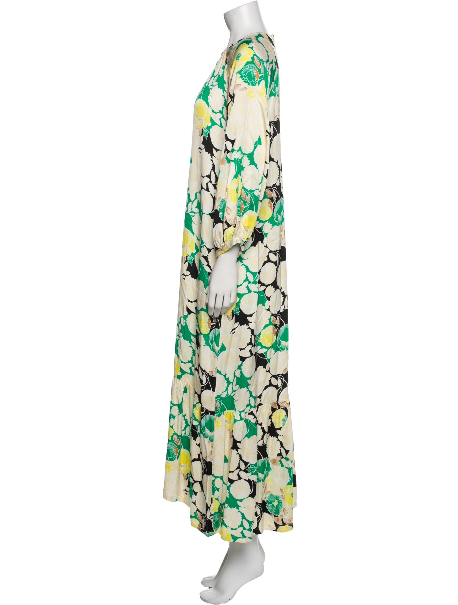 Rodebjer Floral Print Long Dress
