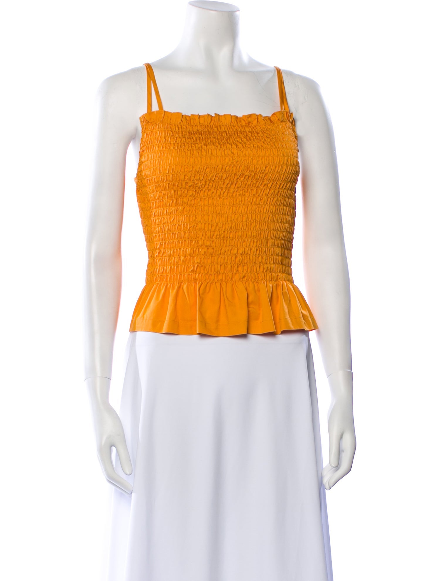 Rodebjer Square Neckline Sleeveless Crop Top