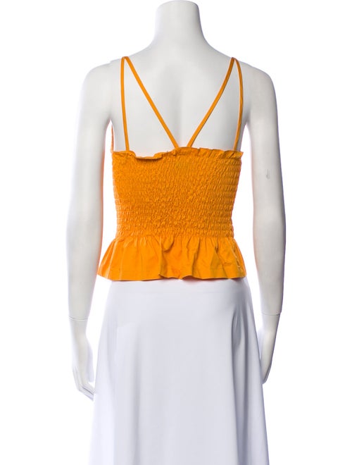 Rodebjer Square Neckline Sleeveless Crop Top