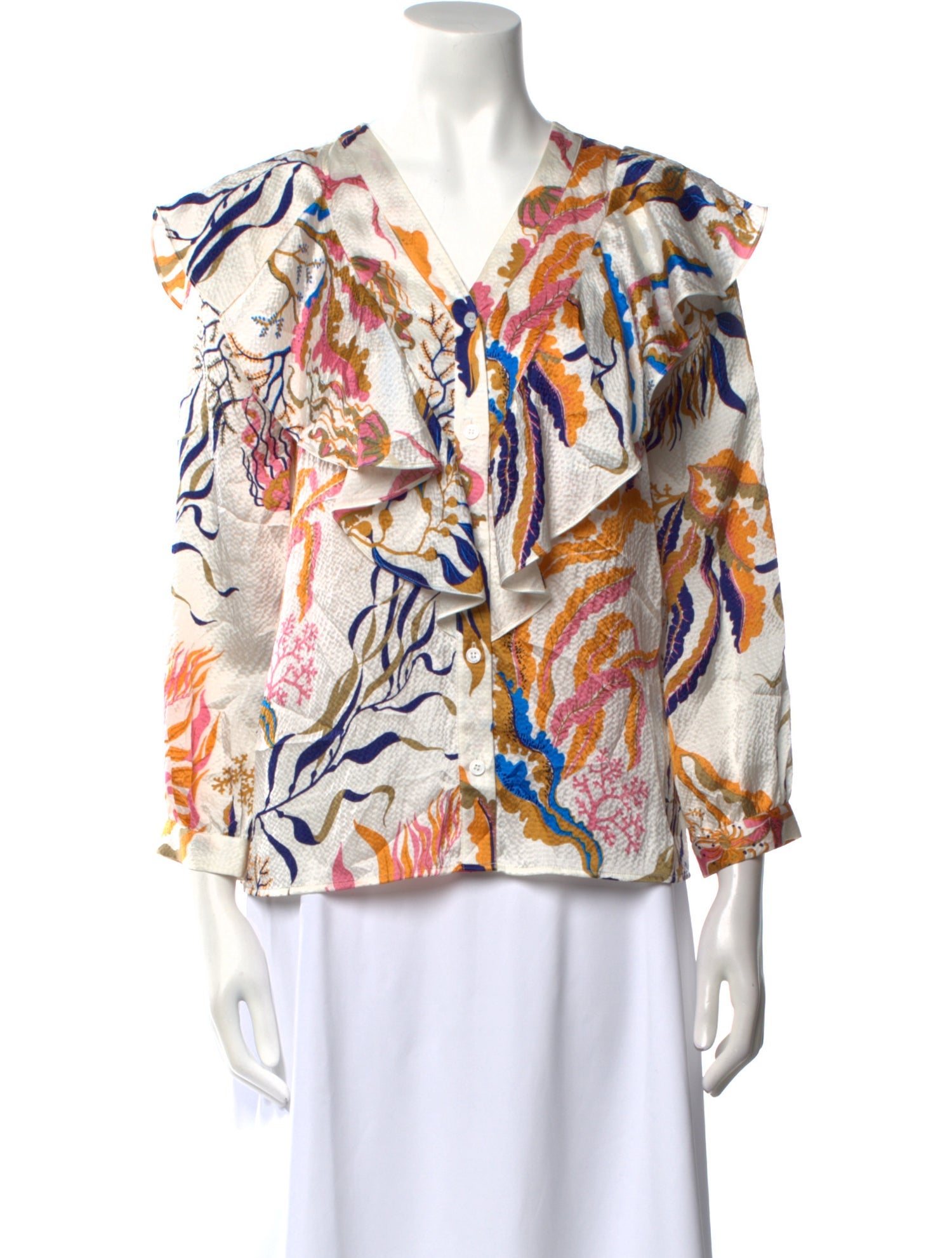 Rodebjer Silk Printed Blouse
