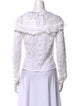 Rodebjer Lace Lace Pattern Top