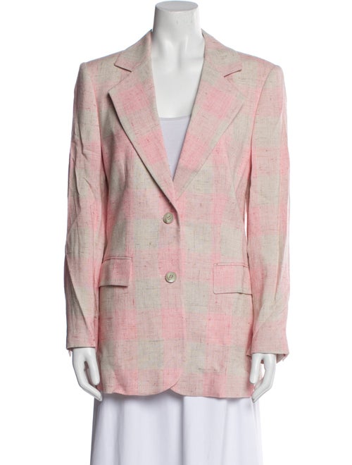Rodebjer Plaid Print Blazer