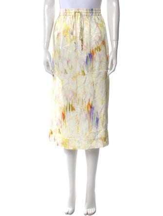 Rodebjer Printed Midi Length Skirt