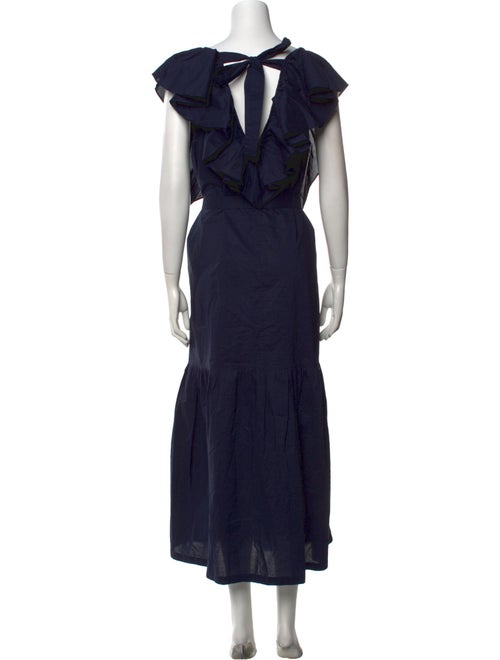 Rodebjer V-Neck Long Dress