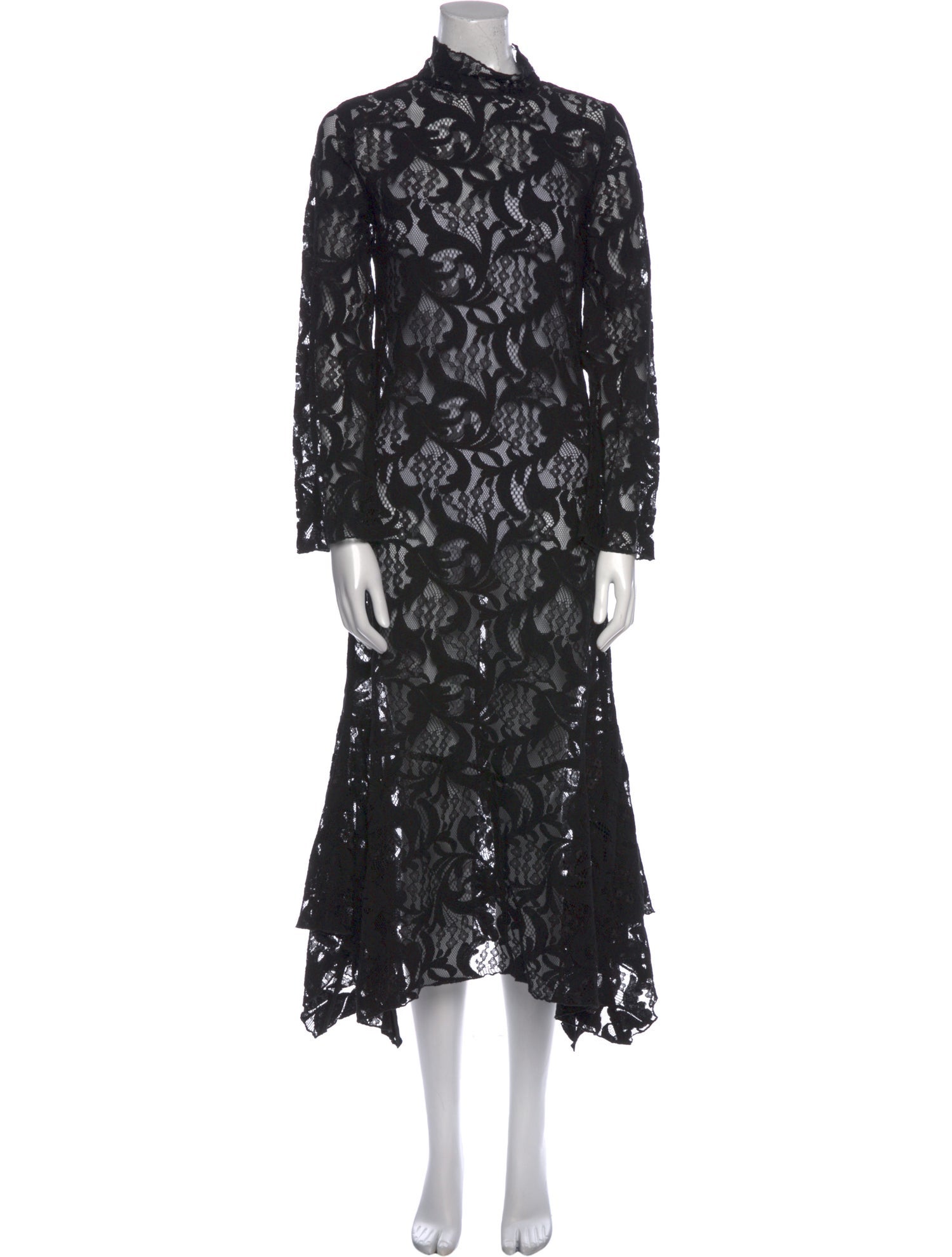 Rodebjer Lace Pattern Long Dress
