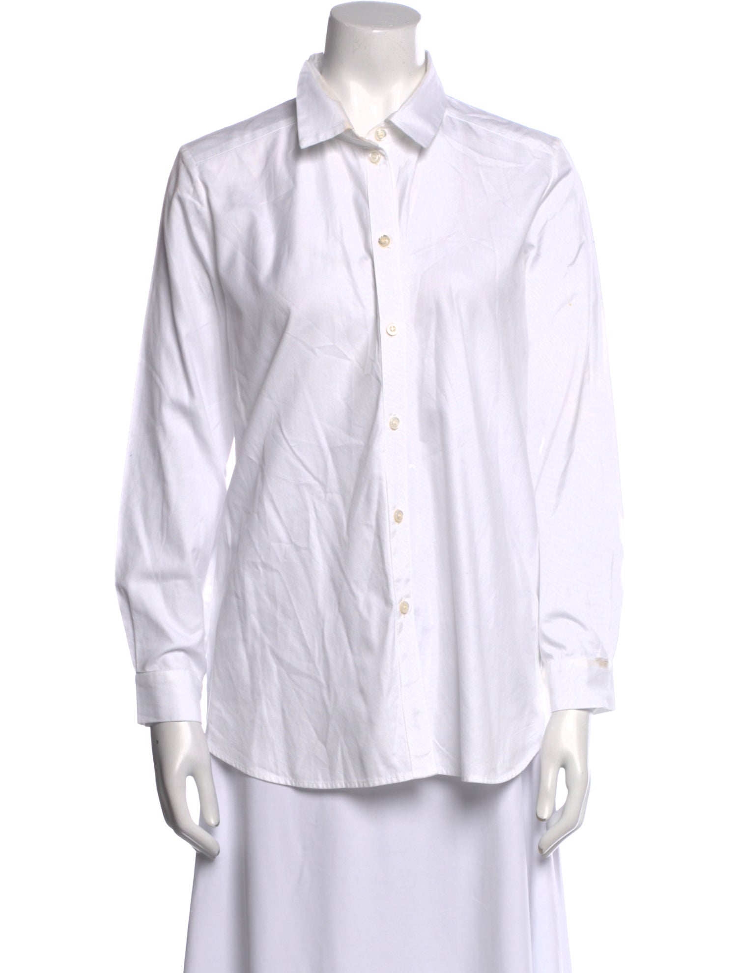 Rodebjer Long Sleeve Button-Up Top