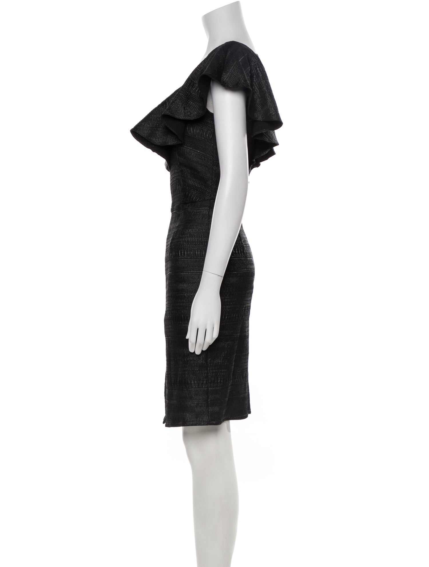Rodebjer V-Neck Knee-Length Dress
