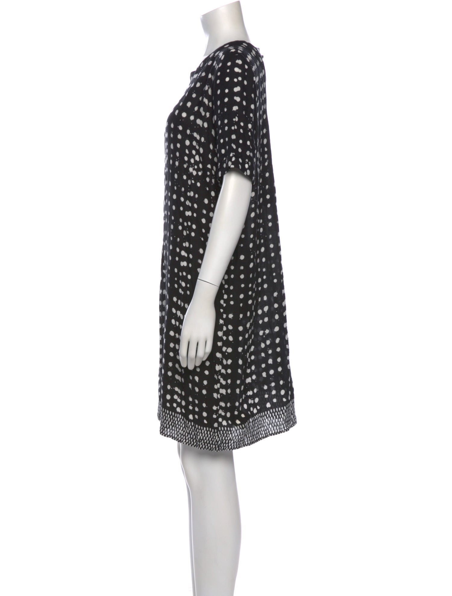 Rodebjer Polka Dot Print Mini Dress