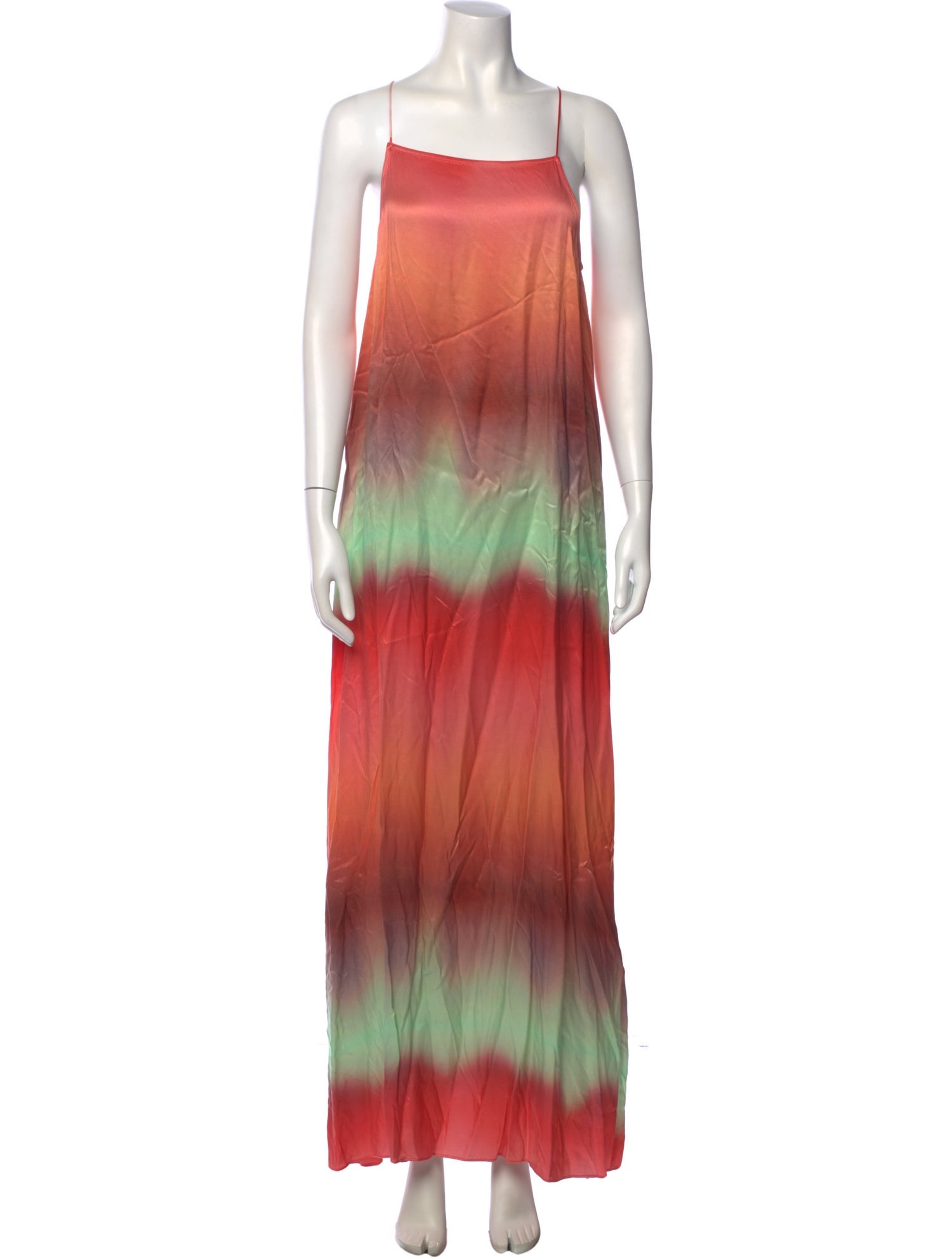 Rodebjer Tie-Dye Print Long Dress
