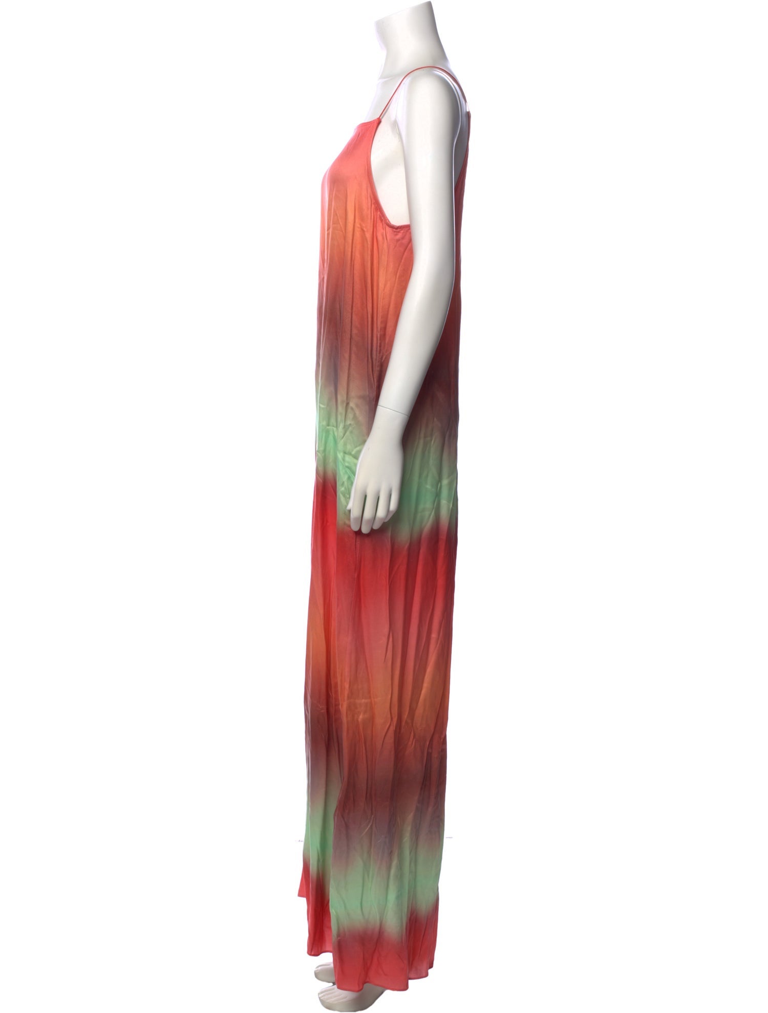 Rodebjer Tie-Dye Print Long Dress