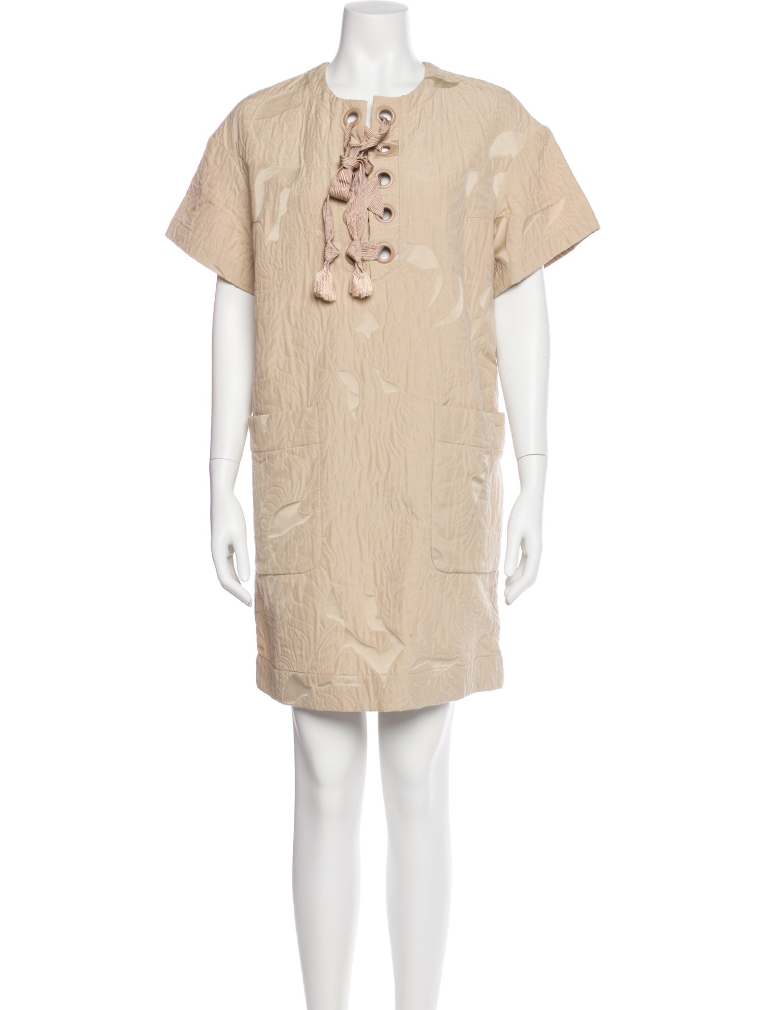 Rodebjer Crew Neck Mini Dress