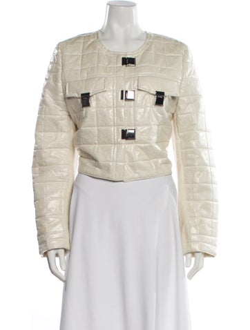 Pre-owned Rodebjer Plaid Print Jacket In Neutral