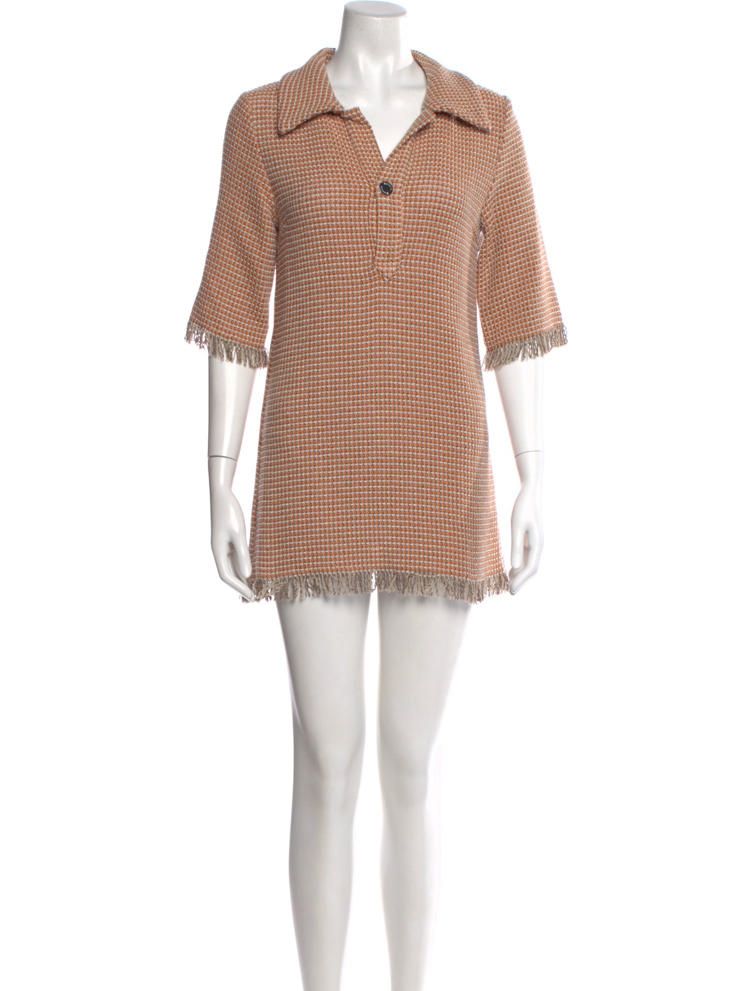 Rodebjer Striped Mini Dress