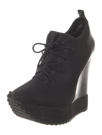 Ruthie Davis Mesh Lace-Up Boots
