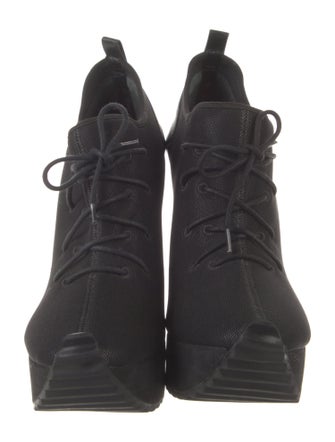 Ruthie Davis Mesh Lace-Up Boots