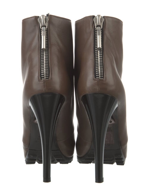 Ruthie Davis Leather Lace-Up Boots