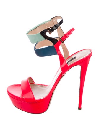 Ruthie Davis Patent Leather Sandals