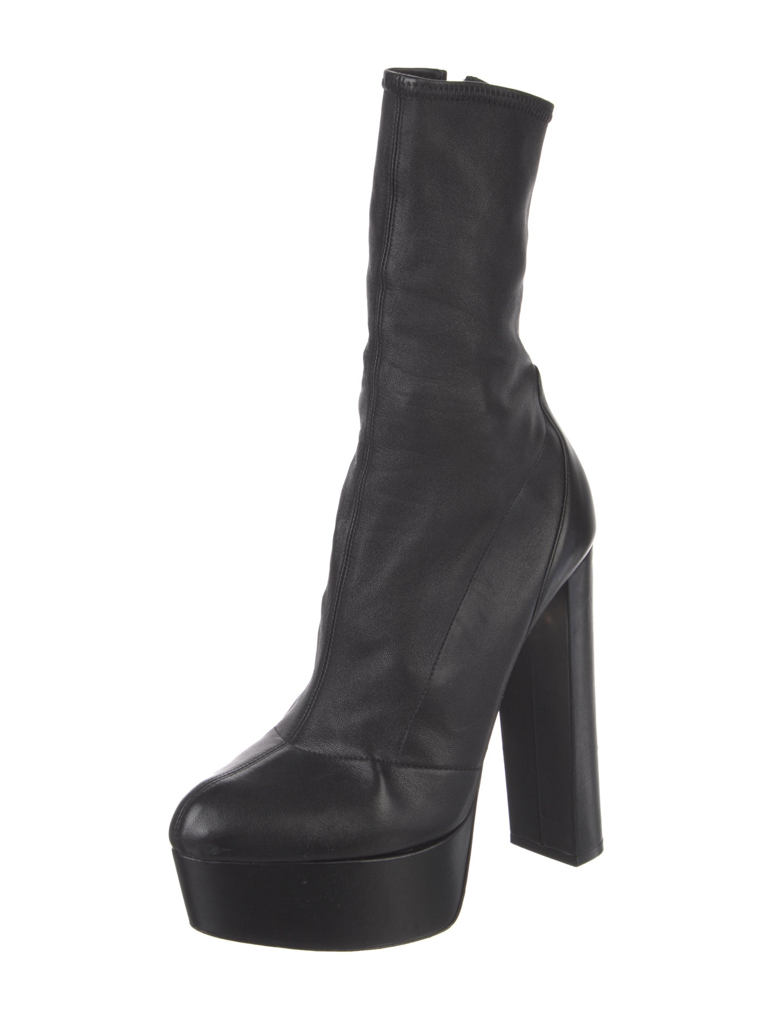 Ruthie Davis Leather Sock Boots