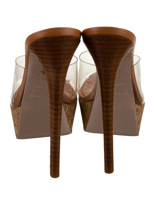 Ruthie Davis Leather Slides