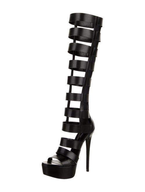 Ruthie Davis Leather Gladiator Sandals
