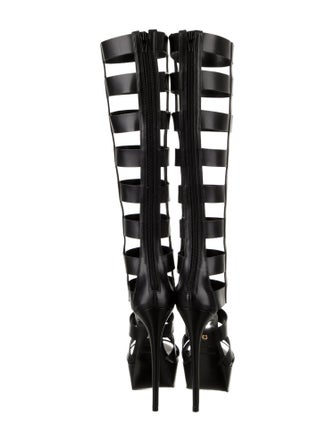 Ruthie Davis Leather Gladiator Sandals