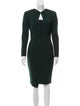 RM by Roland Mouret Wool Knee-Length Dress