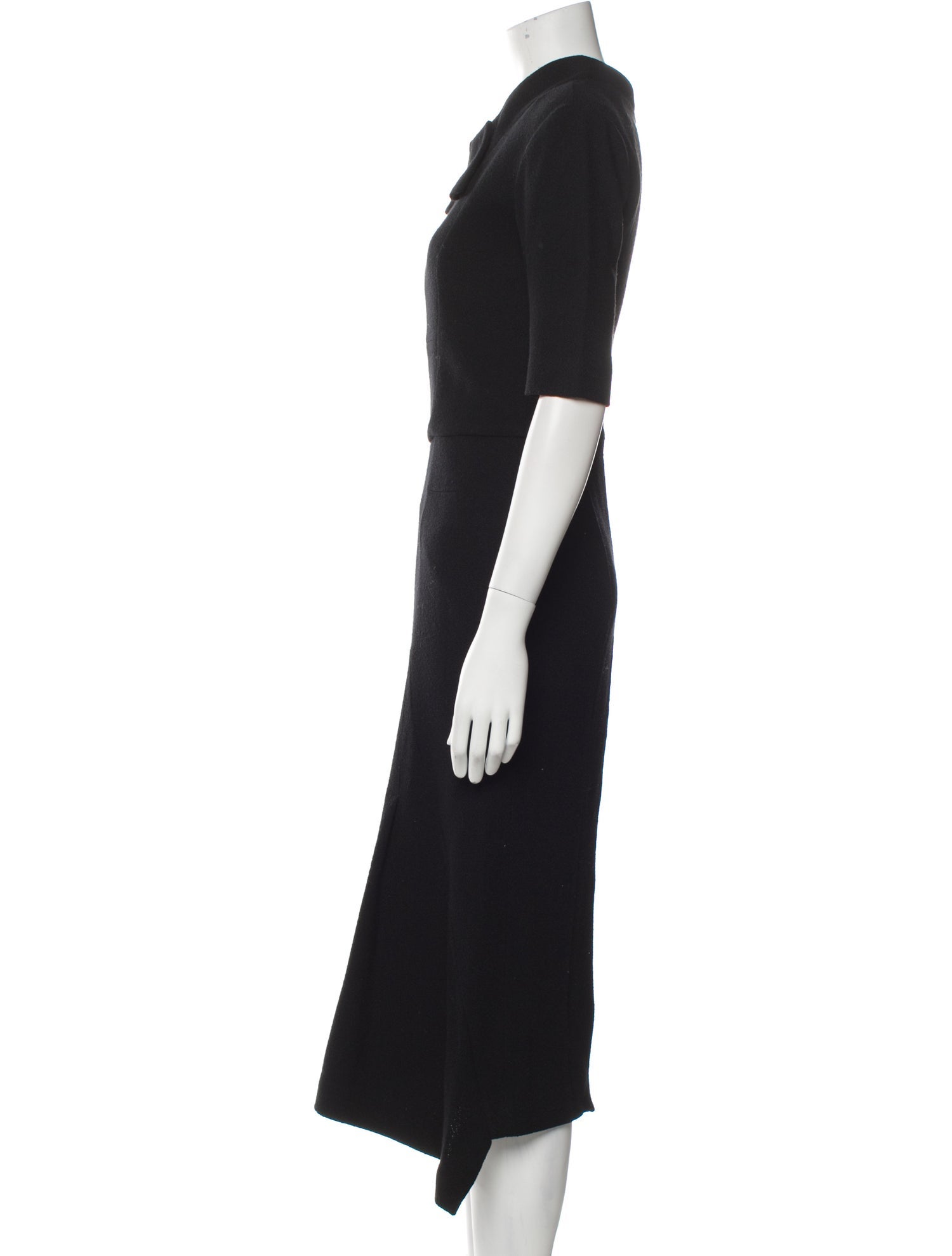 RM by Roland Mouret Wool Midi Length Dress